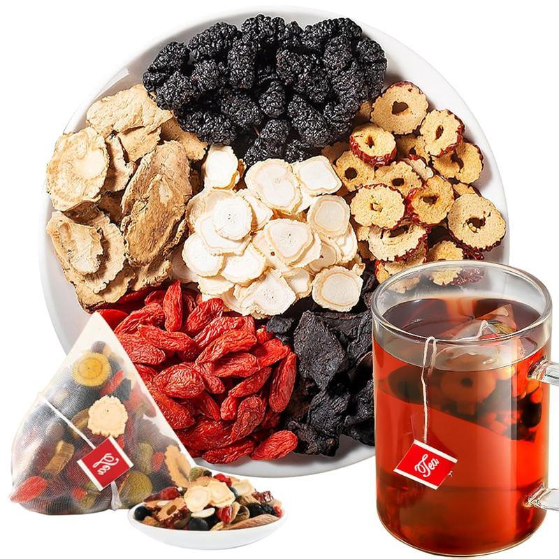 Premium Five Treasure Herbal Tea – Traditional Ginseng & Botanical Tea Blend
