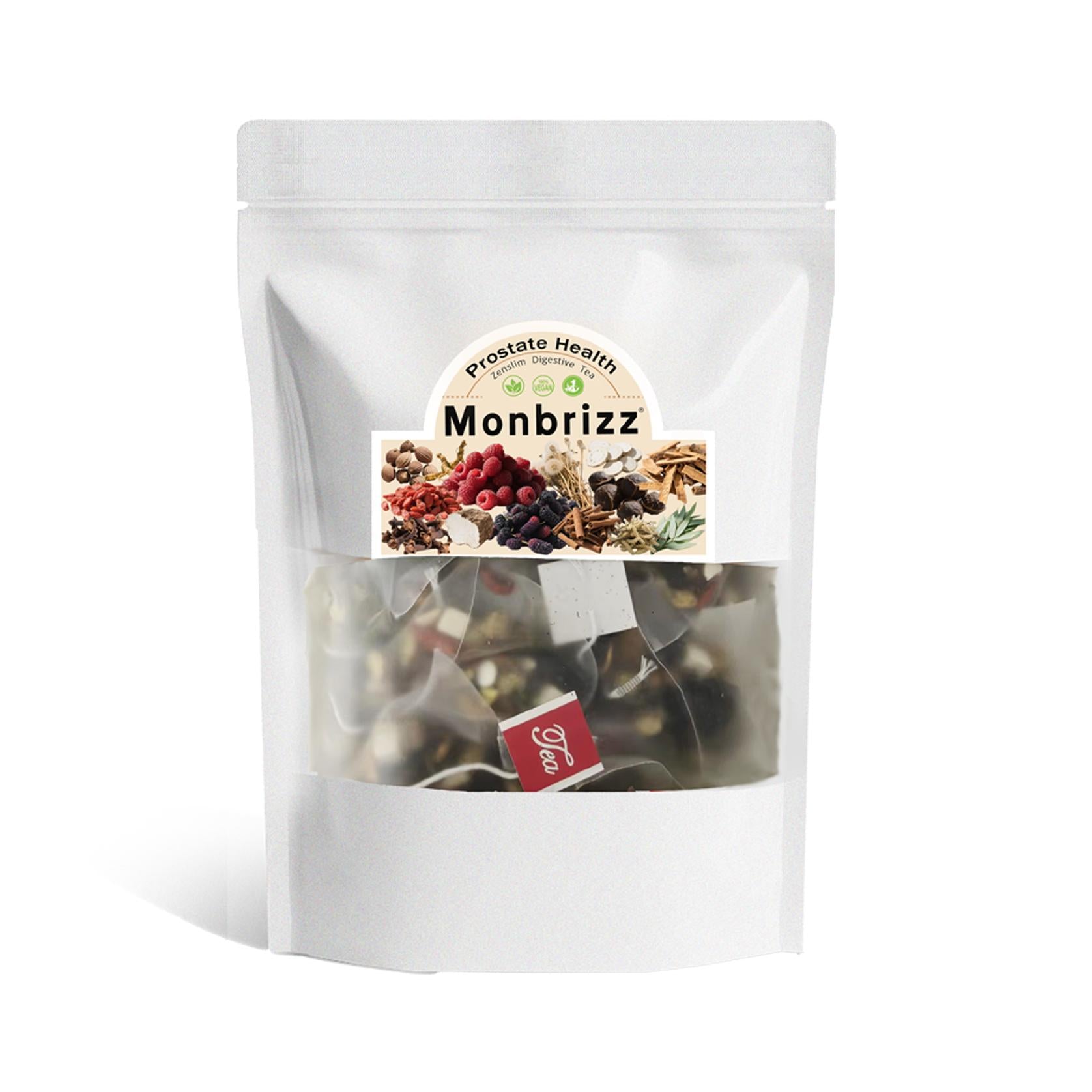 Men’s Daily Wellness Herbal Tea | Goji Berry & Dandelion Botanical Infusion | Traditional Chinese Herbal Blend | 20 Individually Wrapped Tea Bags