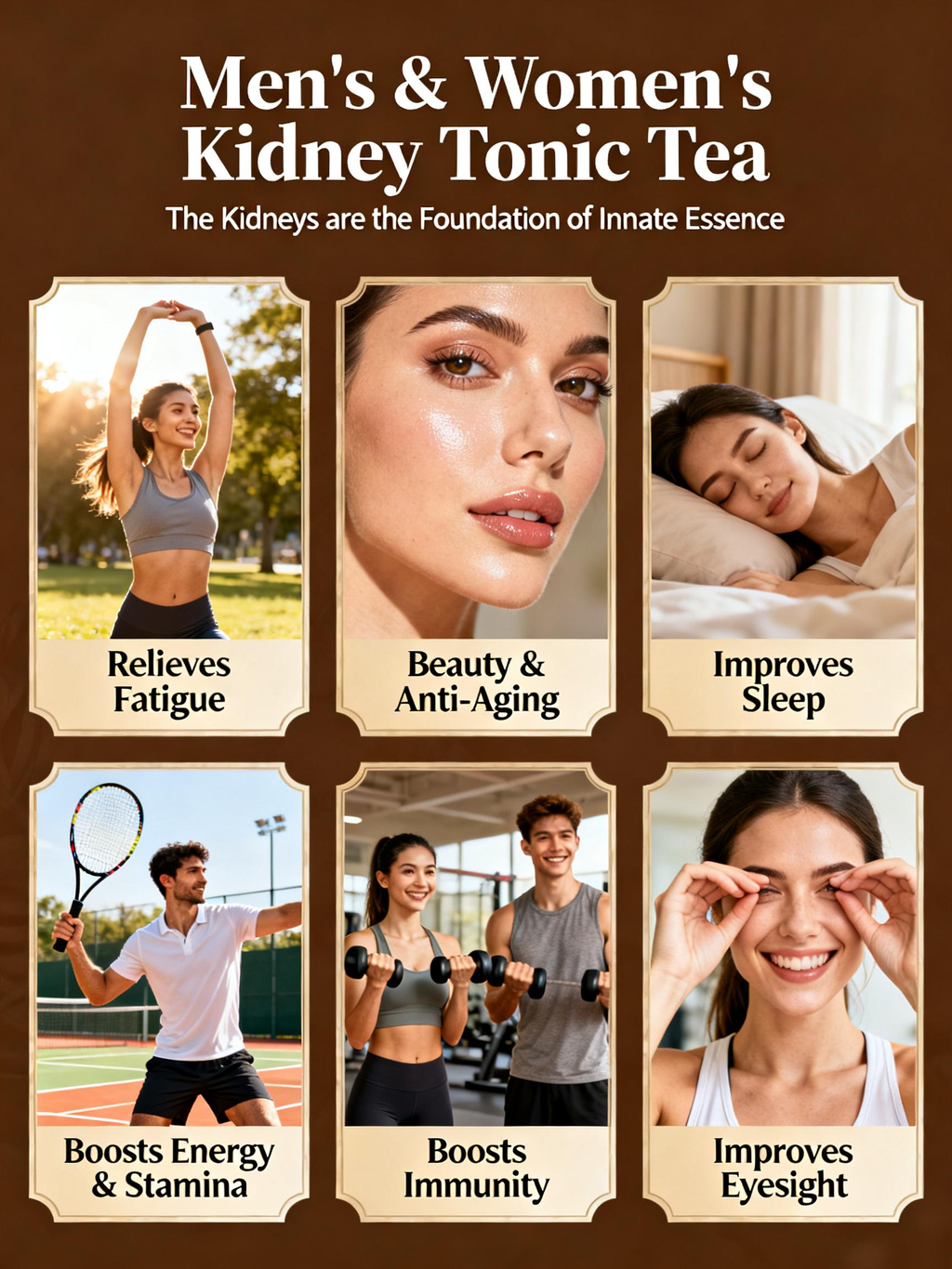 Premium Five Treasure Herbal Tea – Traditional Ginseng & Botanical Tea Blend