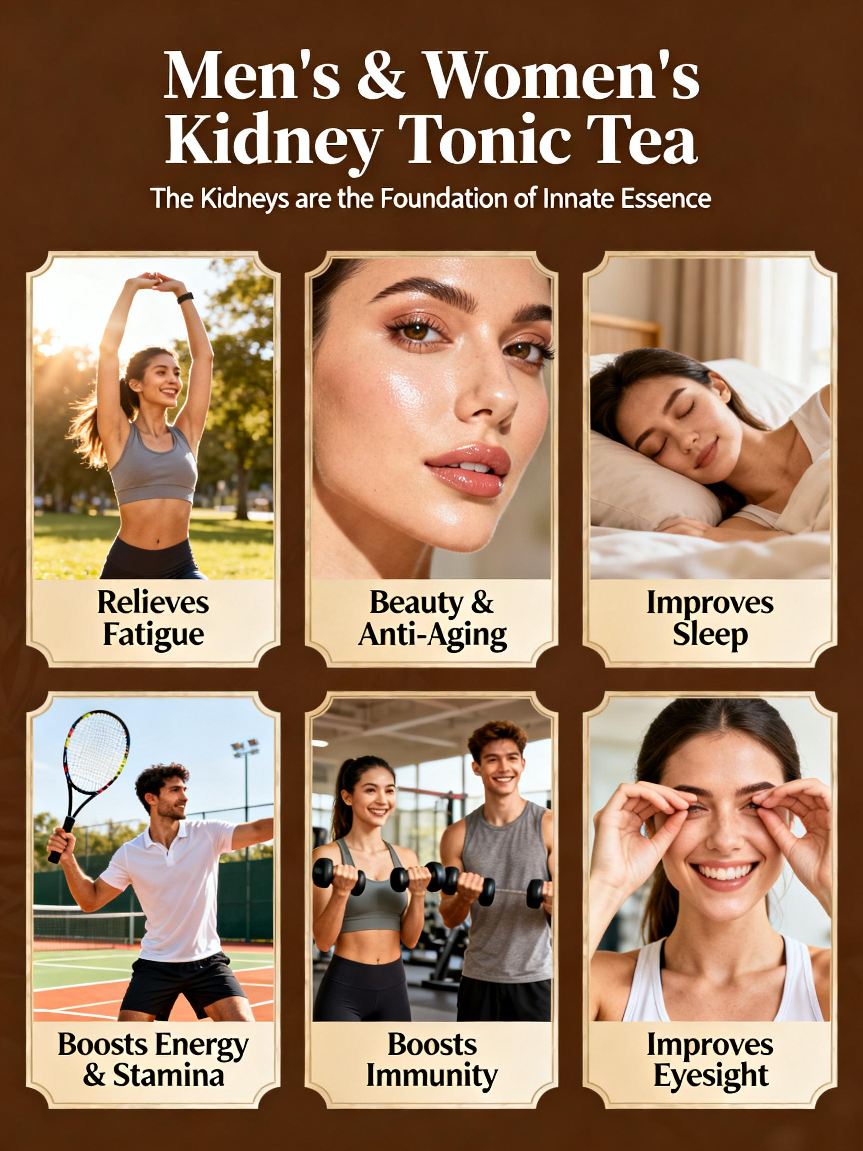 Premium Five Treasure Herbal Tea – Traditional Ginseng & Botanical Tea Blend